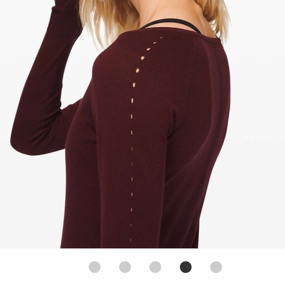 Lululemon Stand Steady V-Neck Sweater - Picture 8 of 9